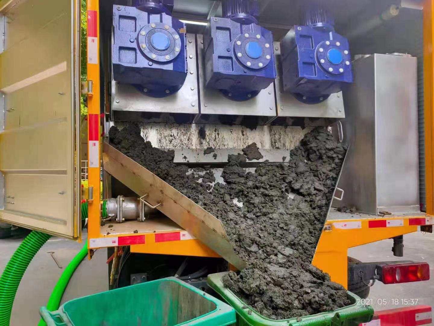 包头化粪池清掏城市维护站-泥浆净化干湿分离处理